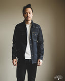 Iron Heart IHSH-227-IND - 12oz Wabash CPO Shirt - Indigo