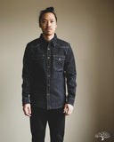 Iron Heart IHSH-227-IND - 12oz Wabash CPO Shirt - Indigo