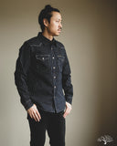 Iron Heart IHSH-227-IND - 12oz Wabash CPO Shirt - Indigo