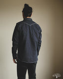 Iron Heart IHSH-227-IND - 12oz Wabash CPO Shirt - Indigo