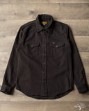 Iron Heart IHSH-234-BLK - Kersey Western Shirt - Black