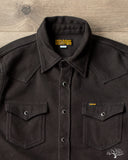 Iron Heart IHSH-234-BLK - Kersey Western Shirt - Black