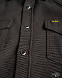 Iron Heart IHSH-234-BLK - Kersey Western Shirt - Black