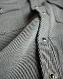 Iron Heart IHSH-254-GRY - Kersey Western Shirt - Grey