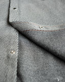 Iron Heart IHSH-254-GRY - Kersey Western Shirt - Grey