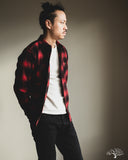 Iron Heart IHSH-265-RED - UHF Ombré Check Work Shirt - Red/Black