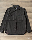 Iron Heart IHSH-266-BLK - 12oz Wabash Work Shirt - Black