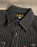 Iron Heart IHSH-266-BLK - 12oz Wabash Work Shirt - Black