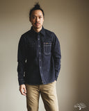 Iron Heart IHSH-266-IND - 12oz Wabash Work Shirt - Indigo