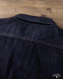Iron Heart IHSH-326-IND - 12oz Selvedge Denim Snap Work Shirt - Indigo