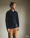 Iron Heart IHSH-397-IND - 21oz Sashiko Work Shirt - Indigo