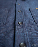 Iron Heart IHSH-397-IND - 21oz Sashiko Work Shirt - Indigo