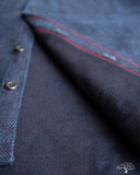 Iron Heart IHSH-397-IND - 21oz Sashiko Work Shirt - Indigo
