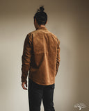 Iron Heart IHSH-398-CAM - 11oz Corduroy Western Shirt - Camel
