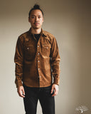 Iron Heart IHSH-398-CAM - 11oz Corduroy Western Shirt - Camel