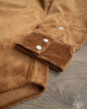 Iron Heart IHSH-398-CAM - 11oz Corduroy Western Shirt - Camel