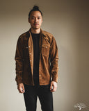 Iron Heart IHSH-398-CAM - 11oz Corduroy Western Shirt - Camel