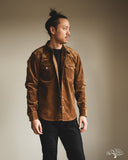 Iron Heart IHSH-398-CAM - 11oz Corduroy Western Shirt - Camel