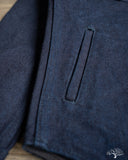 Iron Heart IHSH-409-IB - 19oz Selvedge Denim CPO Shirt - Indigo/Black