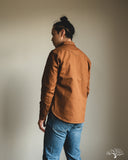 Iron Heart IHSH-422-BRN - 17oz Cotton Duck CPO Shirt - Brown