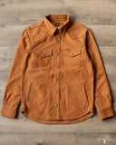 Iron Heart IHSH-422-BRN - 17oz Cotton Duck CPO Shirt - Brown