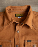 Iron Heart IHSH-422-BRN - 17oz Cotton Duck CPO Shirt - Brown