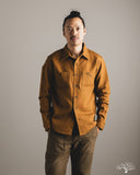 Iron Heart IHSH-423-CAM - Oxford Cloth Work Overshirt - Camel