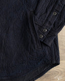 Iron Heart IHSH-437-IND - 13.5oz Dobby Cloth CPO Shirt - Indigo