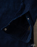 Iron Heart IHSH-438-IND - 7.5oz Selvedge Corduroy Western Shirt - Indigo