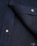 Iron Heart IHSH-445-IND - 10oz Dobby Cloth Short Sleeve Mechanic Shirt - Indigo