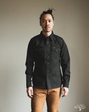 Iron Haert IHSH-62-BLK - Wabash Western Shirt - Black
