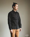 Iron Haert IHSH-62-BLK - Wabash Western Shirt - Black