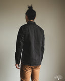Iron Haert IHSH-62-BLK - Wabash Western Shirt - Black