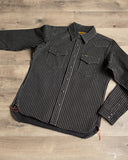 Iron Haert IHSH-62-BLK - Wabash Western Shirt - Black