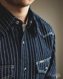 Iron Heart IHSH-62-IND - Wabash Western Shirt - Indigo