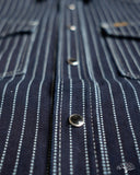 Iron Heart IHSH-62-IND - Wabash Western Shirt - Indigo
