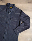 Iron Heart IHSH-62-IND - Wabash Western Shirt - Indigo