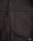 Iron Heart IHSW-10-BLK - Ultra Heavyweight Loopwheel Zip Up Hoody - Black