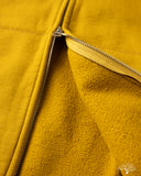 Iron Heart IHSW-10-MUS - 14oz Ultra Heavyweight Loopwheel Zip Up Hoody - Mustard
