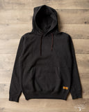 Iron Heart IHSW-49-BLK - 14oz Ultra Heavyweight Loopwheel Hoodie - Black
