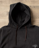Iron Heart IHSW-49-BLK - 14oz Ultra Heavyweight Loopwheel Hoodie - Black