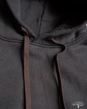 Iron Heart IHSW-49-BLK - 14oz Ultra Heavyweight Loopwheel Hoodie - Black