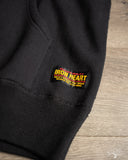 Iron Heart IHSW-49-BLK - 14oz Ultra Heavyweight Loopwheel Hoodie - Black