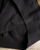 Iron Heart IHSW-49-BLK - 14oz Ultra Heavyweight Loopwheel Hoodie - Black