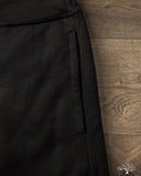 Iron Heart IHSW-70-BLK - 14oz Ultra Heavyweight Loopwheel Cotton Sweat Pants - Black