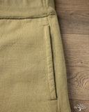 Iron Heart IHSW-70-OLV - 14oz Ultra Heavyweight Loopwheel Cotton Sweat Pants - Olive