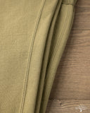 Iron Heart IHSW-70-OLV - 14oz Ultra Heavyweight Loopwheel Cotton Sweat Pants - Olive