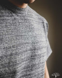 Iron Heart IHT-1610L-GRY - Loopwheel Crew Neck Long Tee - Grey