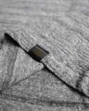 Iron Heart IHT-1610L-GRY - Loopwheel Crew Neck Long Tee - Grey