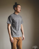 Iron Heart IHT-1610L-GRY - Loopwheel Crew Neck Long Tee - Grey